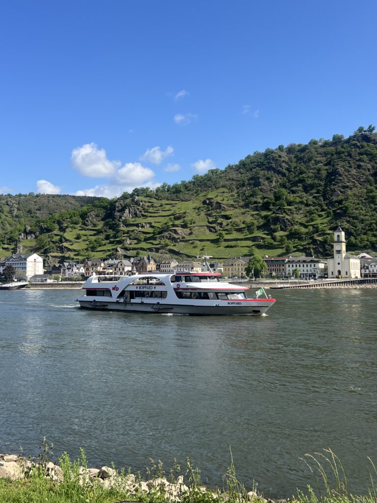 Cruse ship in the water